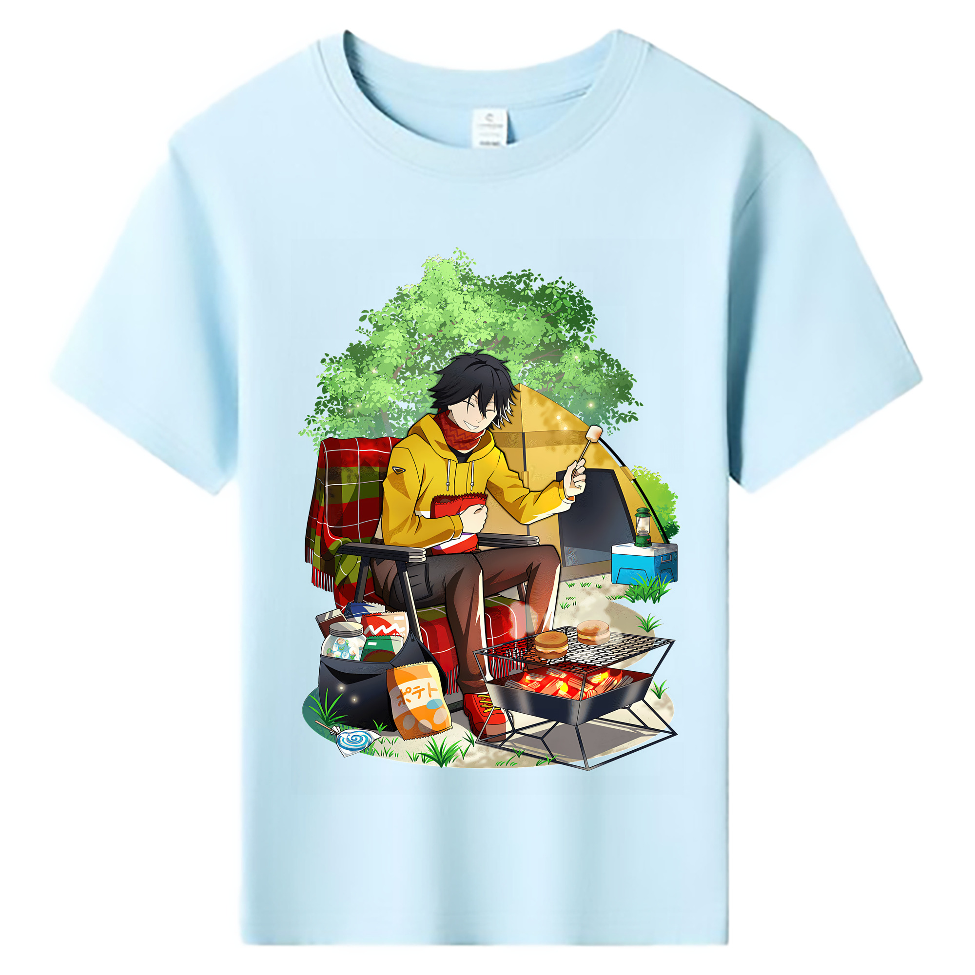 （画像用） 文豪ストレイドッグス Bungo Stray Dogs 綿100％キッズTシャツ（フロントプリント）